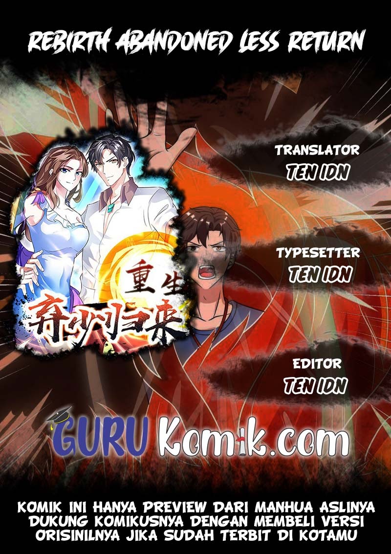 Rebirth Abandoned Less Return Chapter 137 Bahasa Indonesia